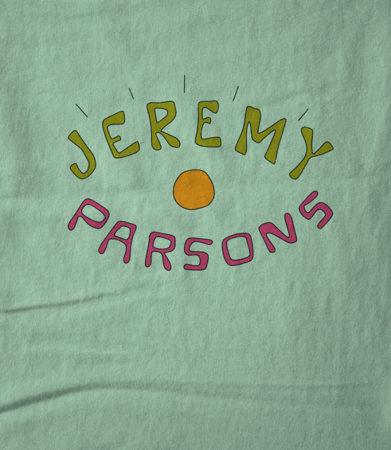 Jeremy Parsons Eye Wide Open Logo Mint Green