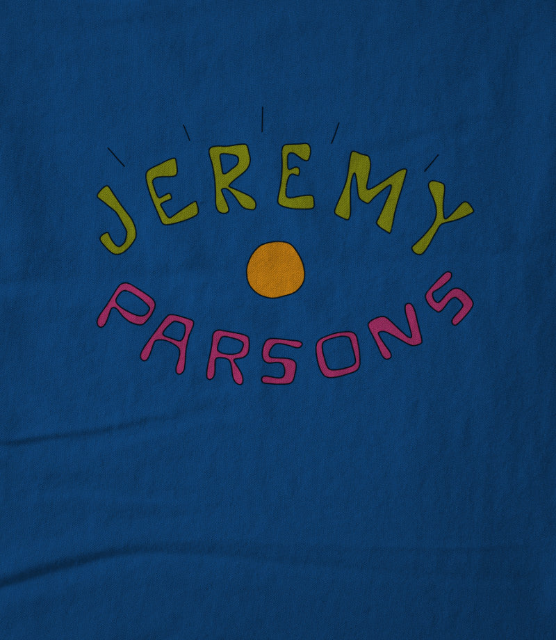 Jeremy Parsons Eye Wide Open Logo Royal Blue