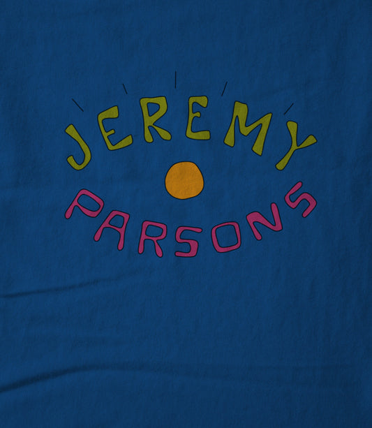 Jeremy Parsons Eye Wide Open Logo Royal Blue