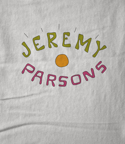 Jeremy Parsons Eye Wide Open Logo White Women's T-shirt
