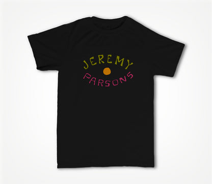 Jeremy Parsons Eye Wide Open Logo Black Unisex T-shirt