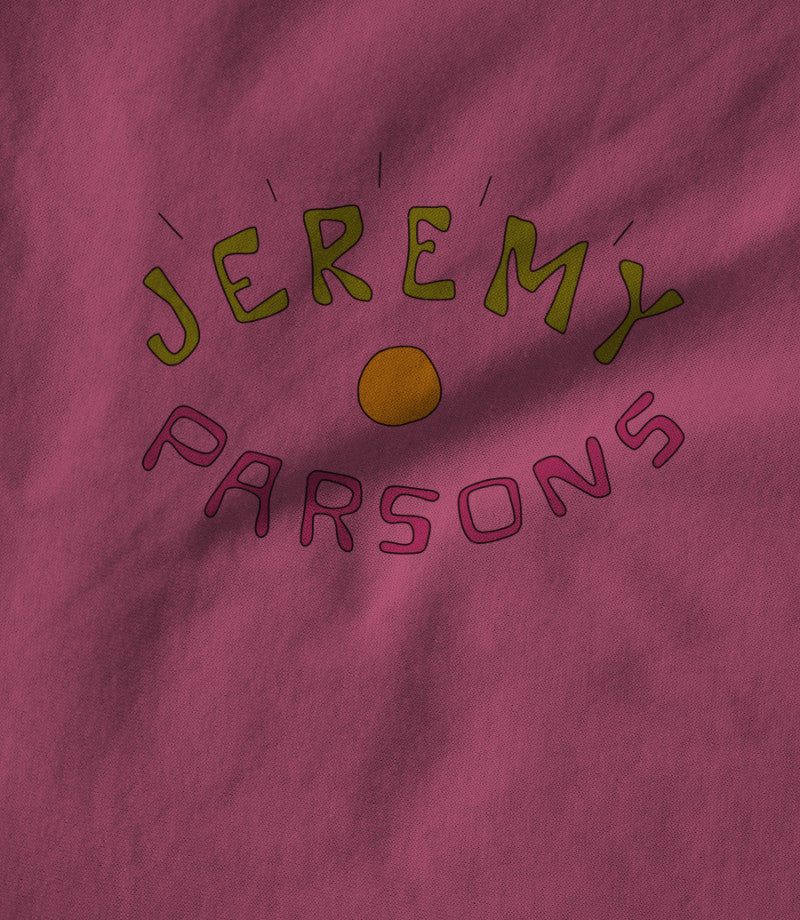 Jeremy Parsons Eye Wide Open Logo Berry Pink