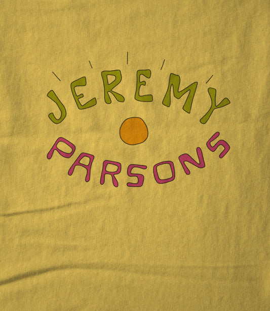 Jeremy Parsons Eye Wide Open Logo Yellow
