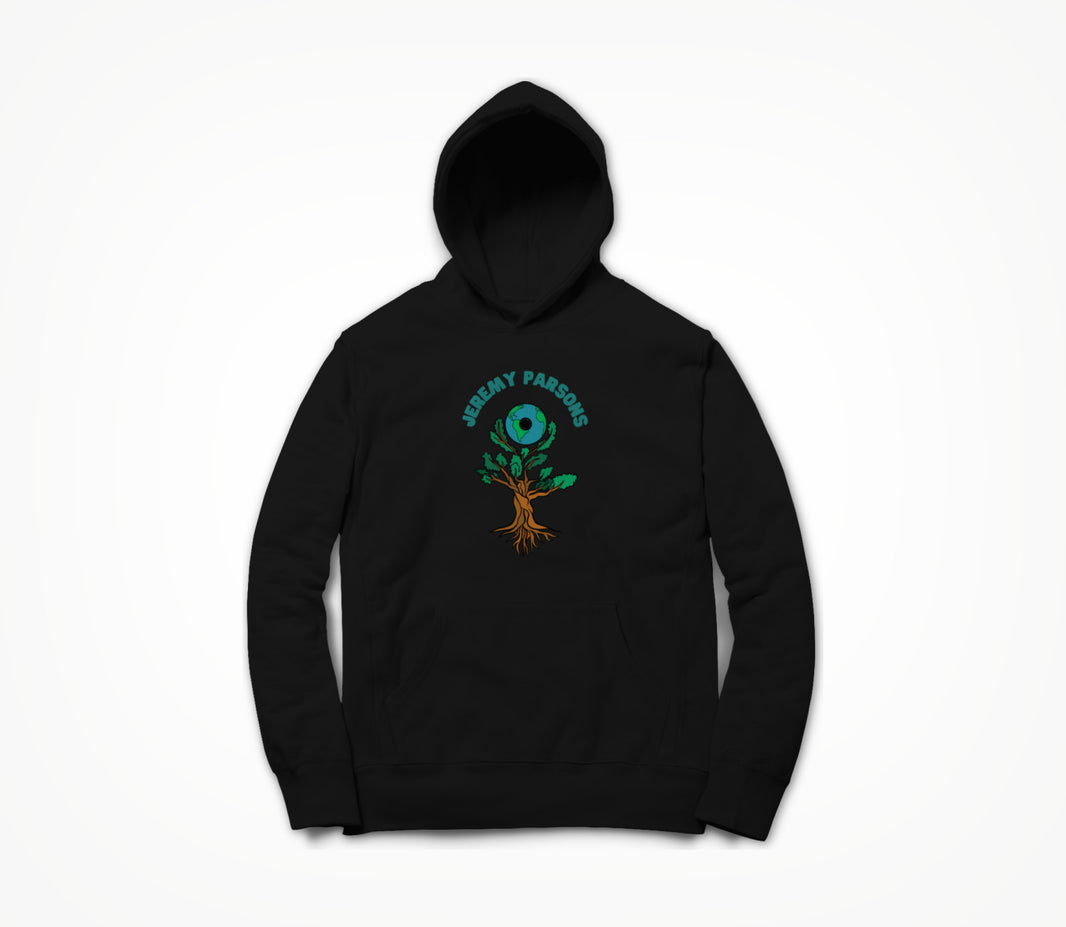 Jeremy Parsons Sit and Spin Logo Black Hoodie
