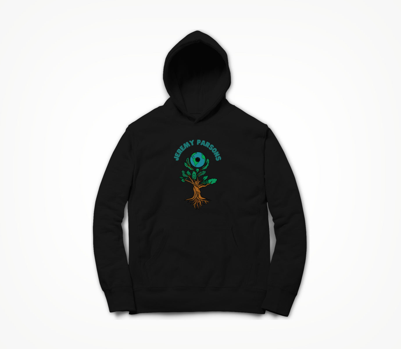 Jeremy Parsons Sit and Spin Logo Black Hoodie