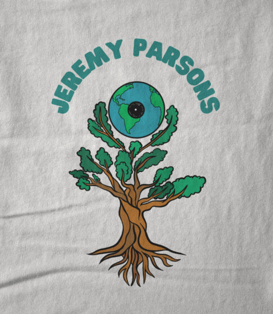 Jeremy Parsons Sit and Spin Logo White