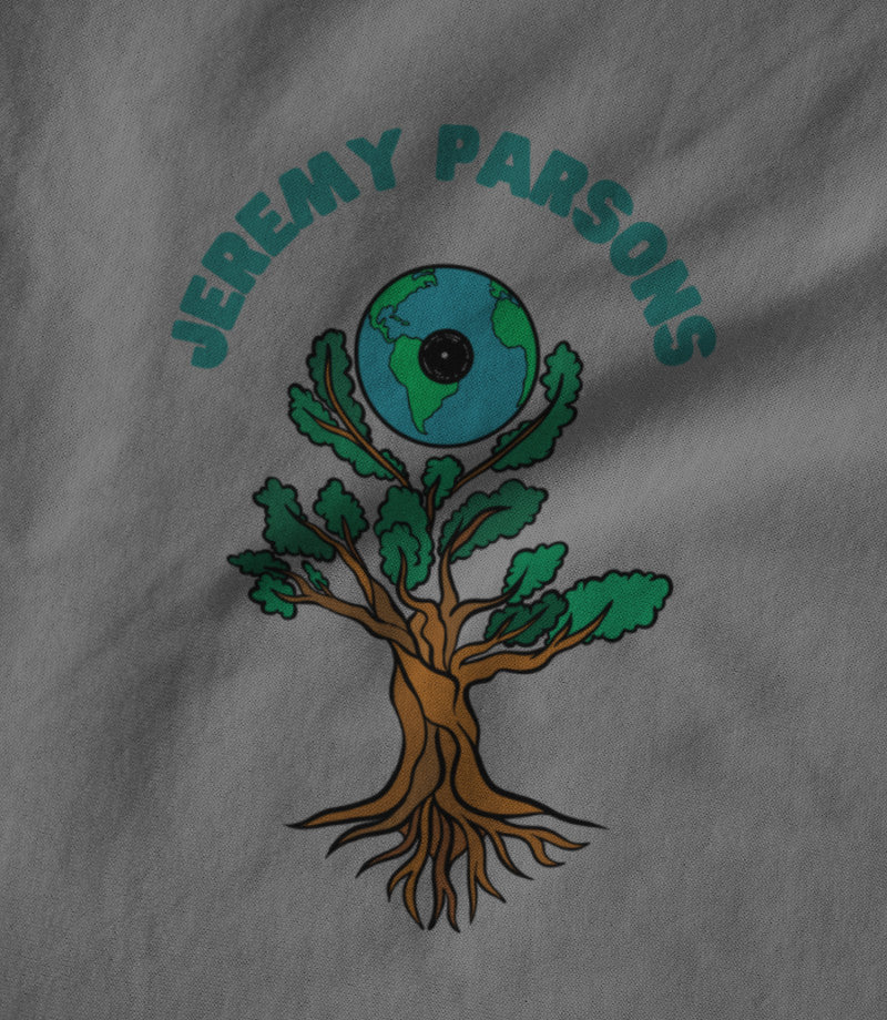 Jeremy Parsons Sit and Spin Logo Heather Gray