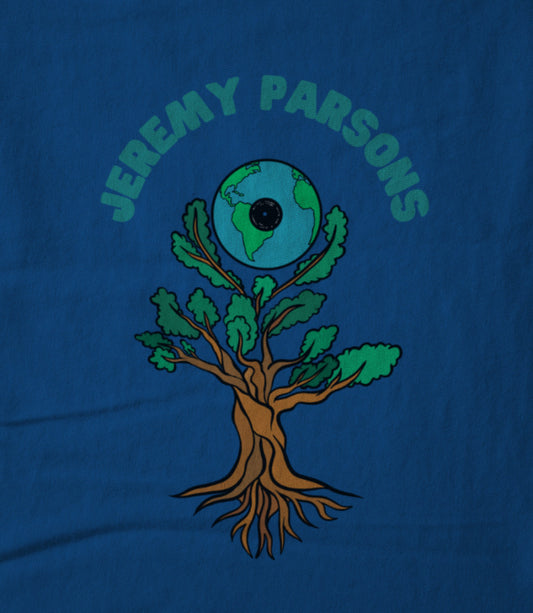 Jeremy Parsons Sit and Spin Logo Blue