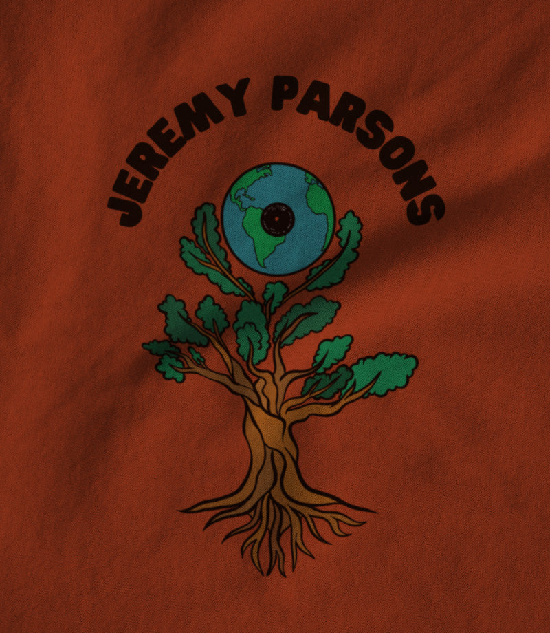 Jeremy Parsons Sit and Spin Logo Orange