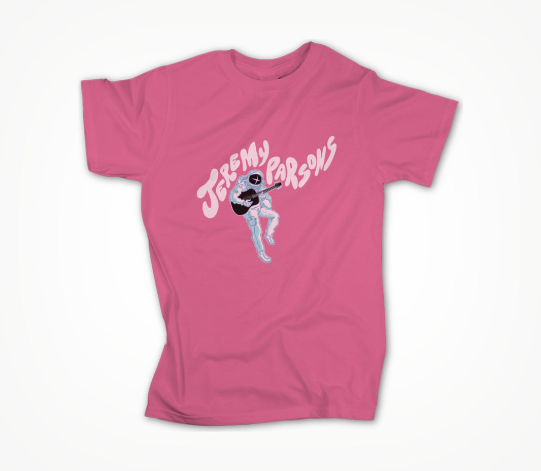 Jeremy Parsons Space Cadet Berry Pink Unisex T-shirt