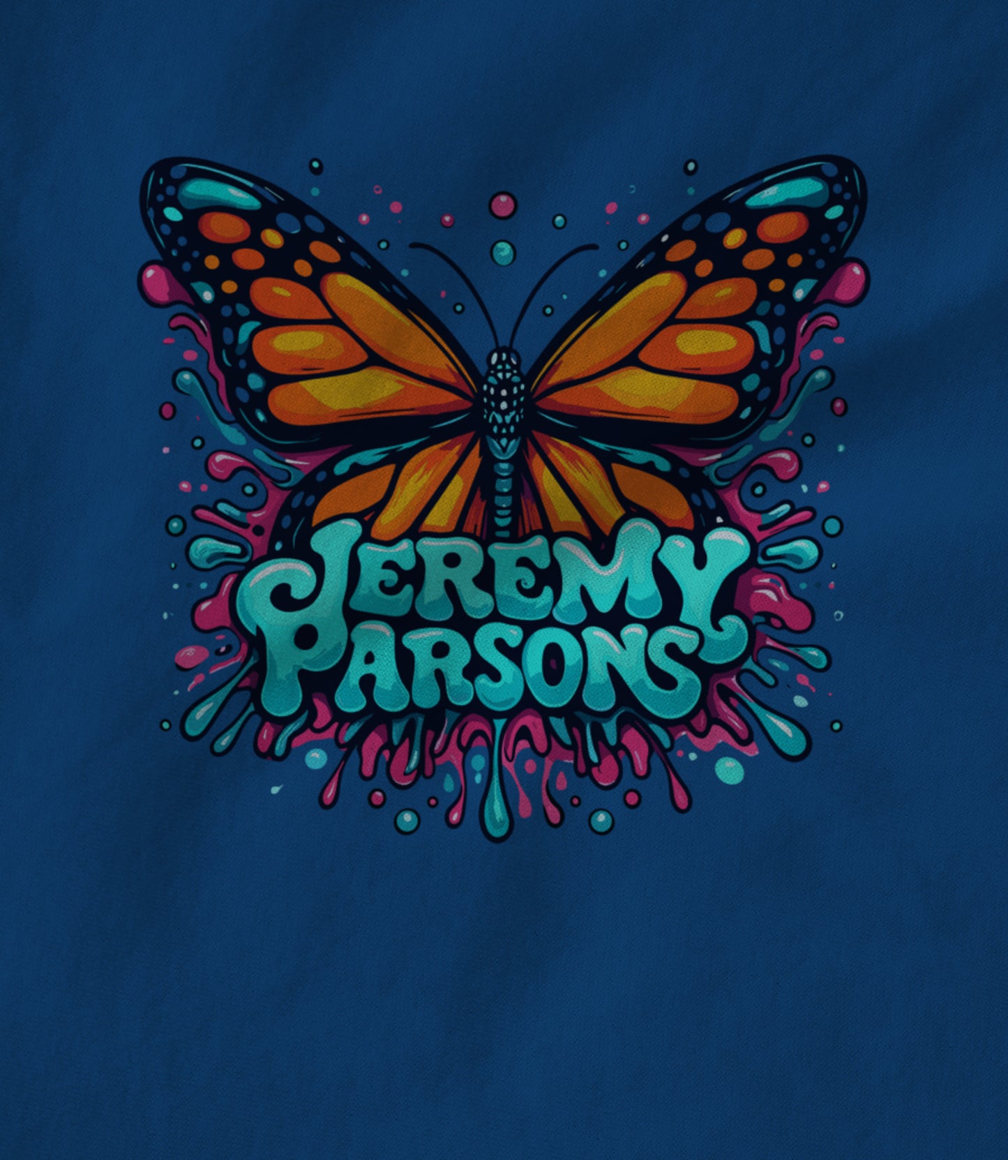 Jeremy Parsons Psychedelic Butterfly Women's T-shirt