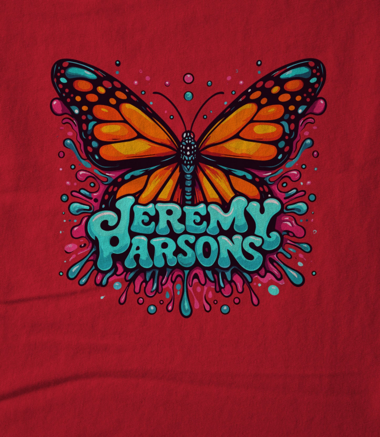 Jeremy Parsons Psychedelic Butterfly Women's T-shirt