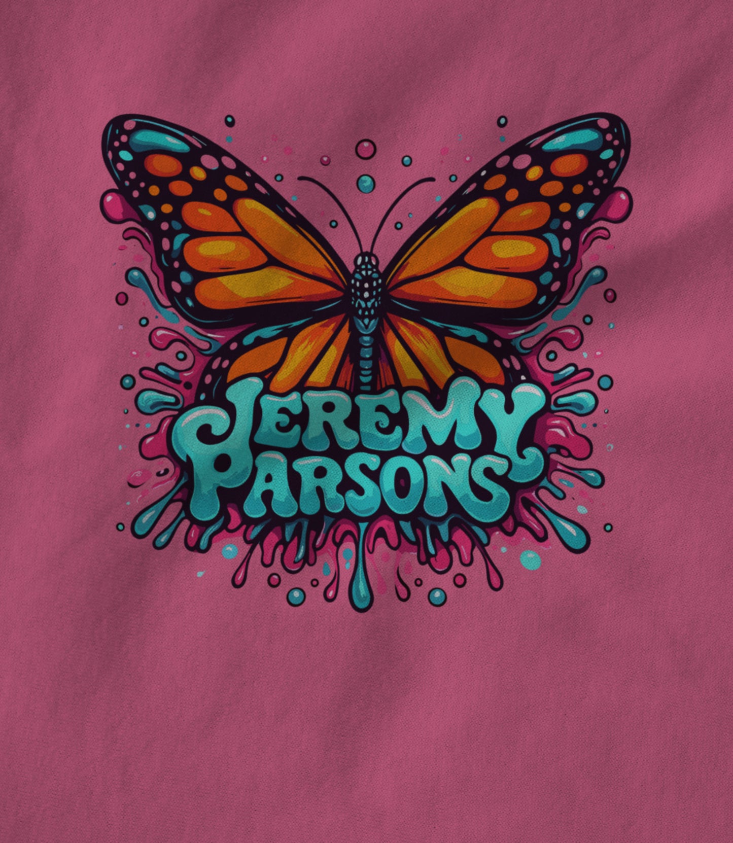 Jeremy Parsons Psychedelic Butterfly Women's T-shirt