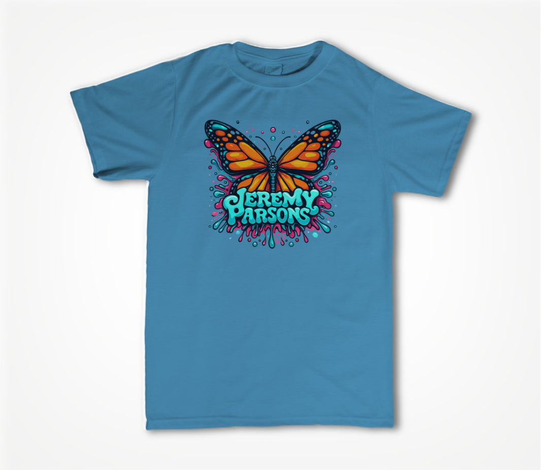 Jeremy Parsons Psychedelic Butterfly Unisex T-shirt