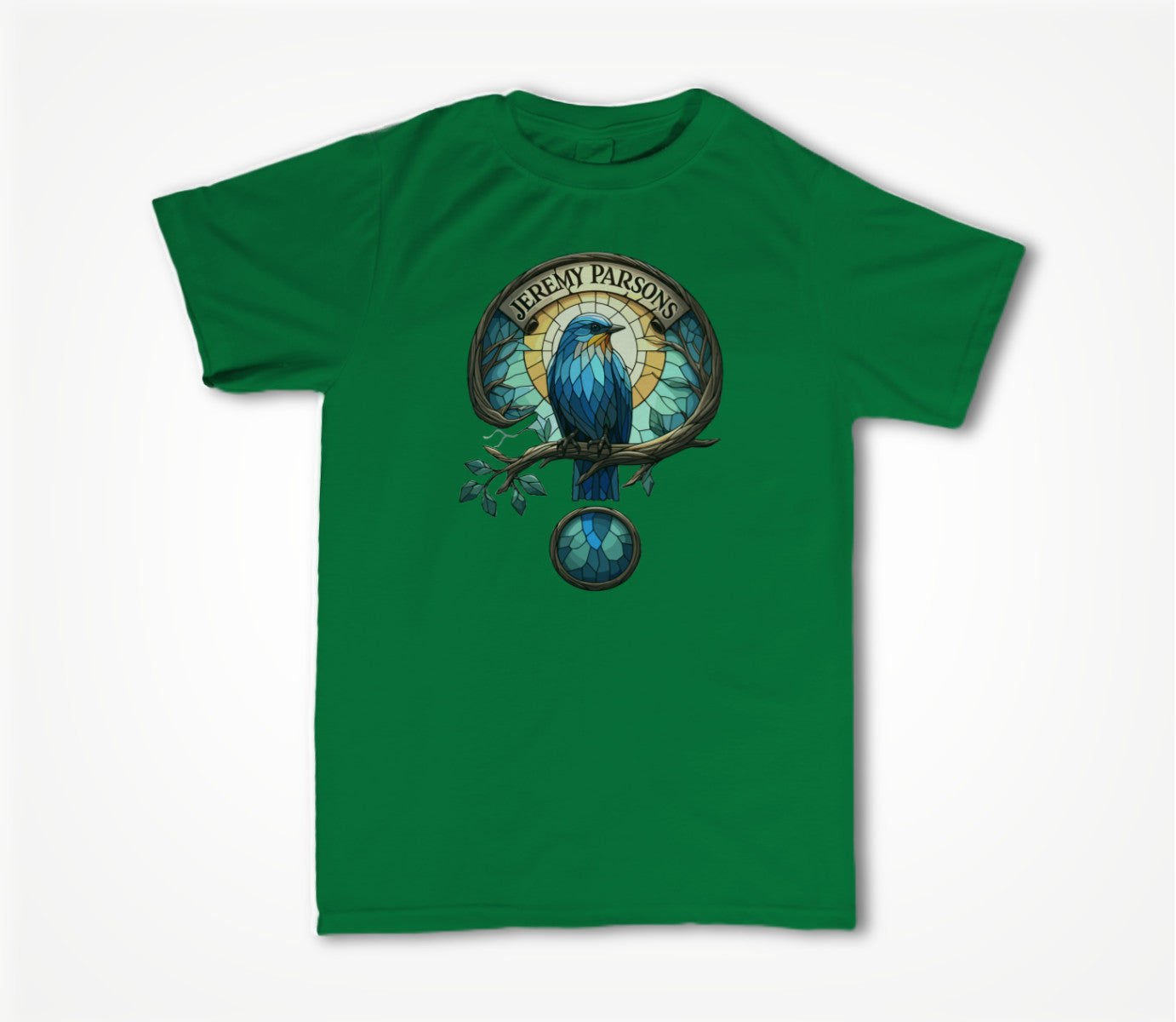 Why Is The Bluebird Blue? - Green Unisex T-shirt