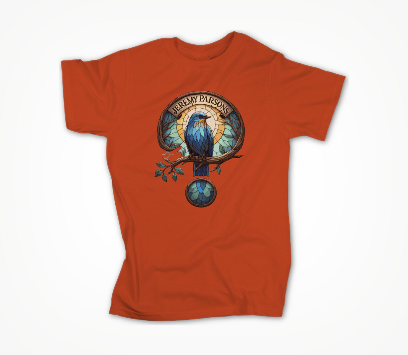 Why Is The Bluebird Blue? - Orange Unisex T-shirt