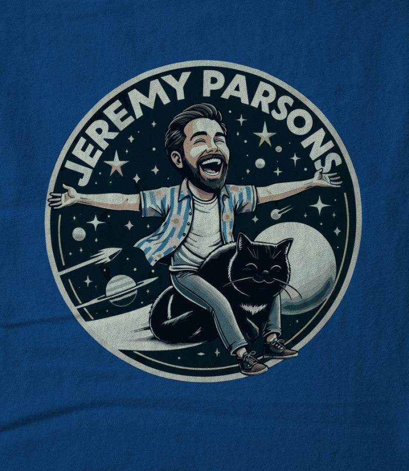 Jeremy Parsons Space Cat Haircut 2026 (Royal Blue)