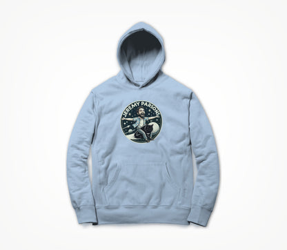 Jeremy Parsons Space Cat Haircut 2026 (Baby Blue) Hoodie