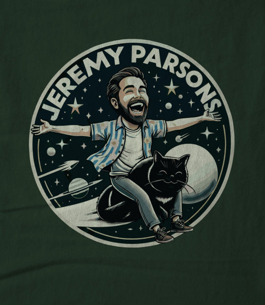 Jeremy Parsons Space Cat Haircut 2026 (Forest Green)