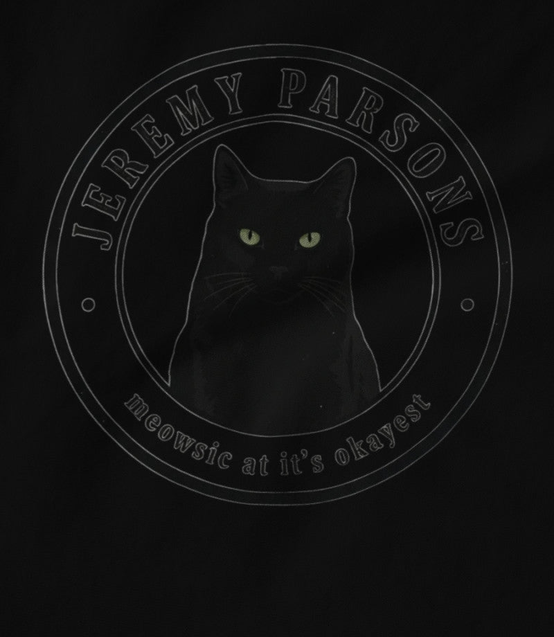 Jeremy Parsons Meowsic at it's okayest (Black)