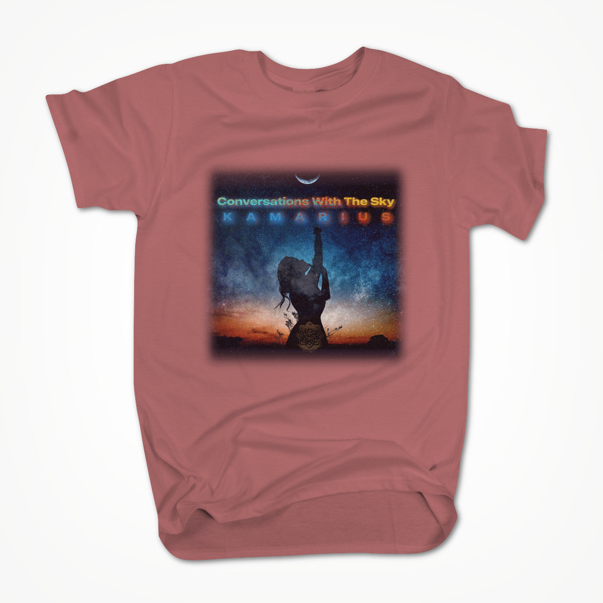 Conversations With The Sky by KaMarius Mauve Unisex T-shirt