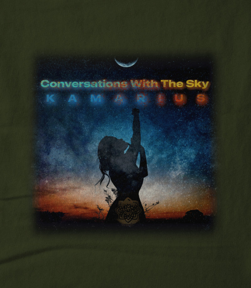 Conversations With The Sky by KaMarius Military Green