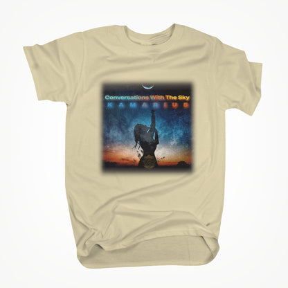 Conversations With The Sky by KaMarius Natural Unisex T-shirt