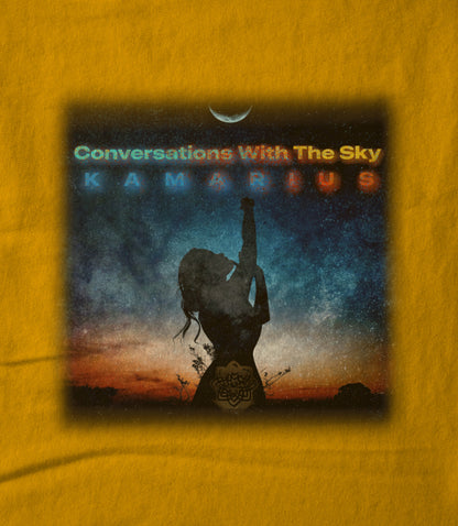 Conversations With The Sky by KaMarius Gold Unisex T-shirt