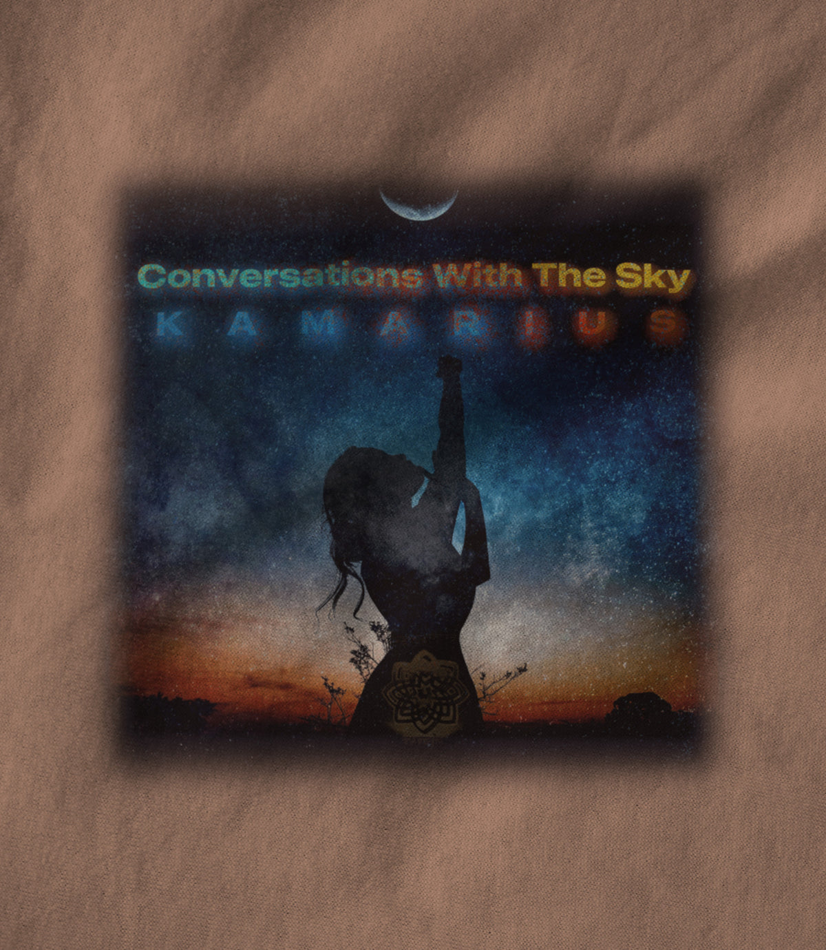 Conversations With The Sky by KaMarius Heather Peach Unisex T-shirt