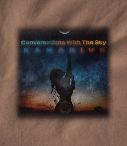 Conversations With The Sky by KaMarius Heather Peach Unisex T-shirt