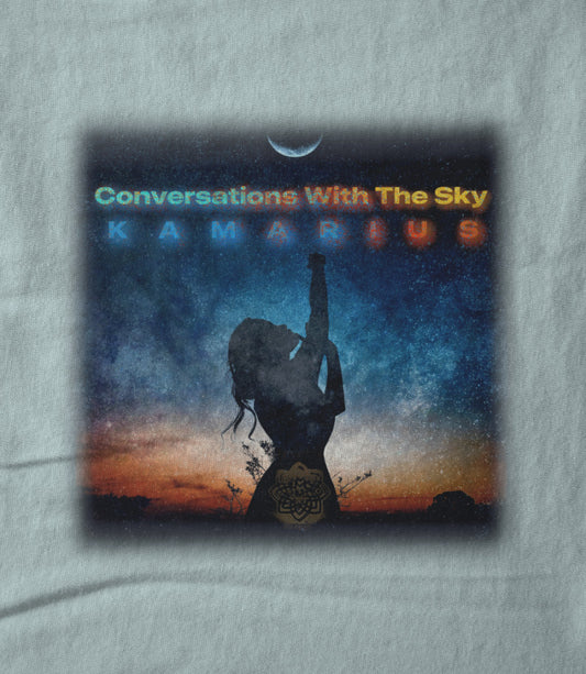 Conversations With The Sky by KaMarius Heather Prism Ice Blue