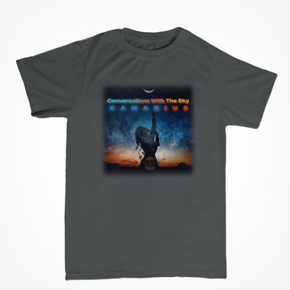 Conversations With The Sky by KaMarius Dark Heather Unisex T-shirt