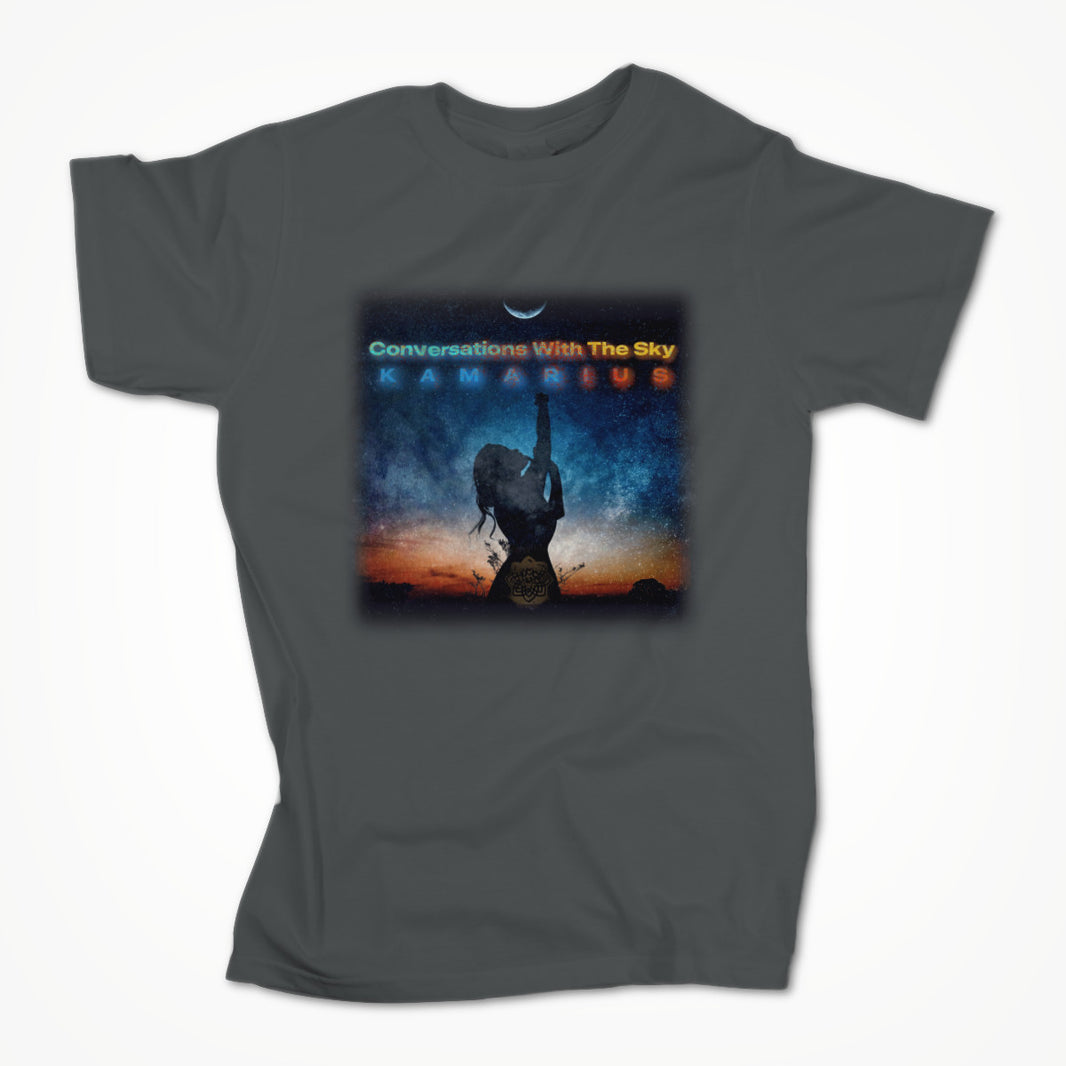 Conversations With The Sky by KaMarius Dark Heather Unisex T-shirt