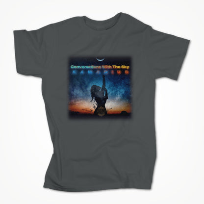 Conversations With The Sky by KaMarius Dark Heather Unisex T-shirt
