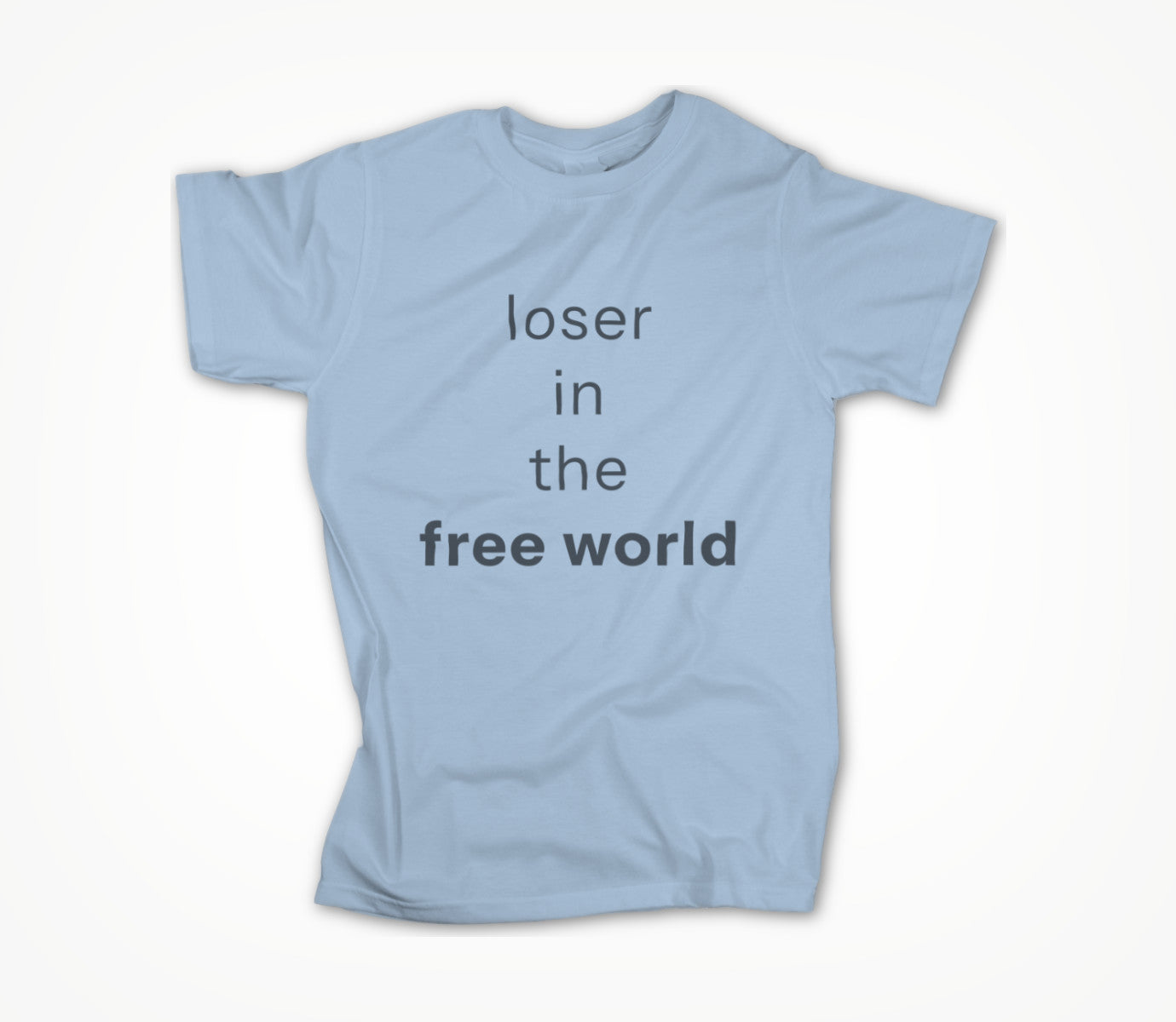 loser (blue) Unisex T-shirt