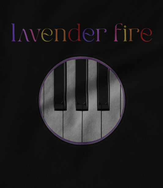 Colorful logo and piano