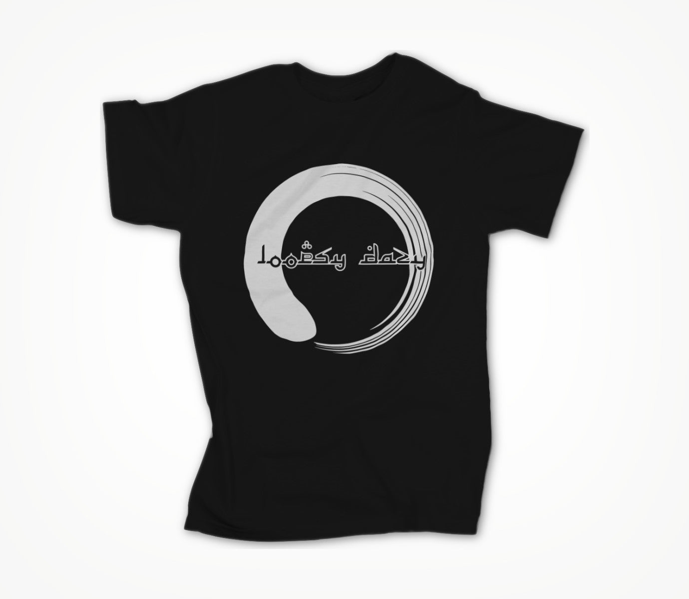 Black & White Zen Circle Unisex T-shirt