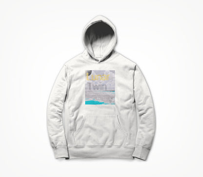 lunar twin white Hoodie