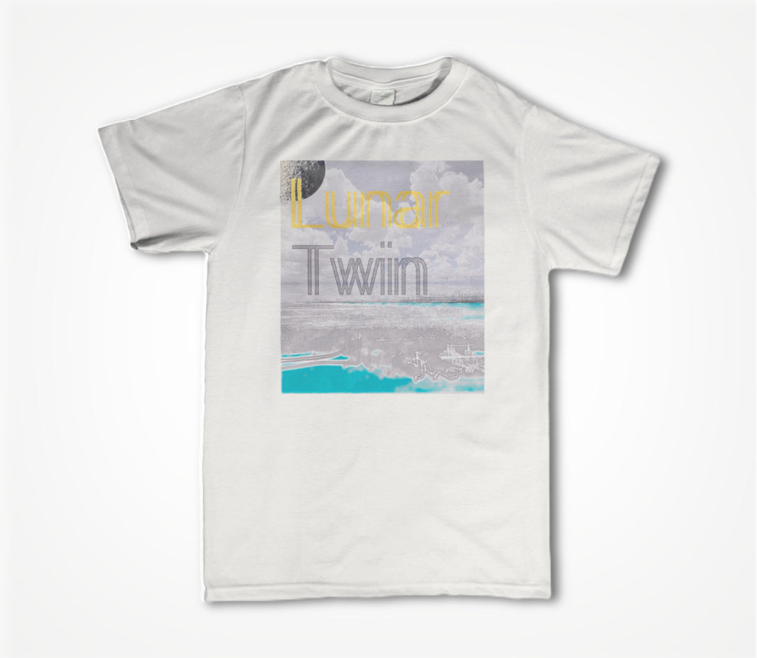 lunar twin white Unisex T-shirt