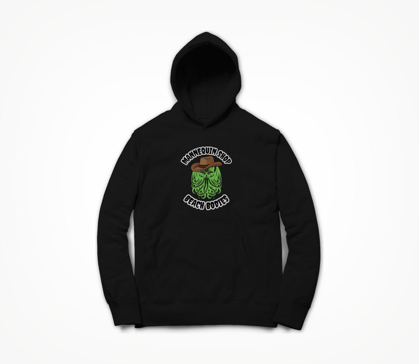 Beach Bodies Black Hoodie