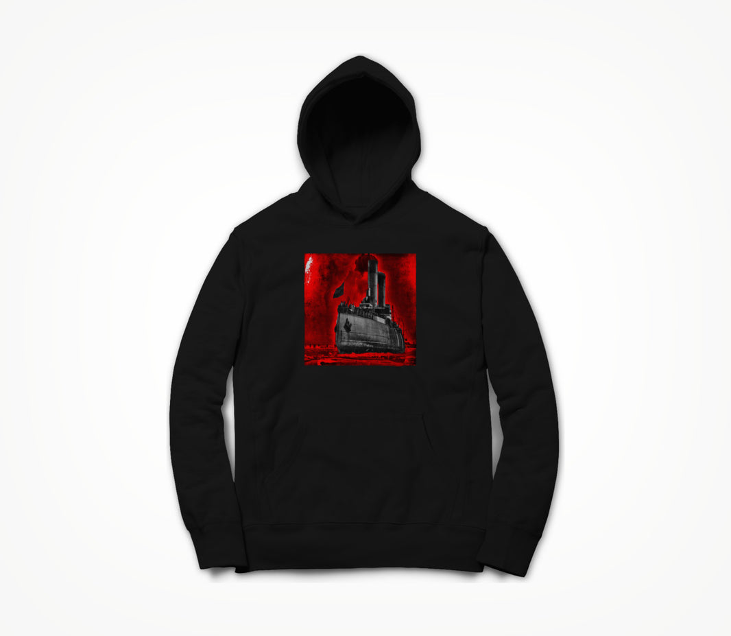 Yermak ICE Breaker on Black Hoodie