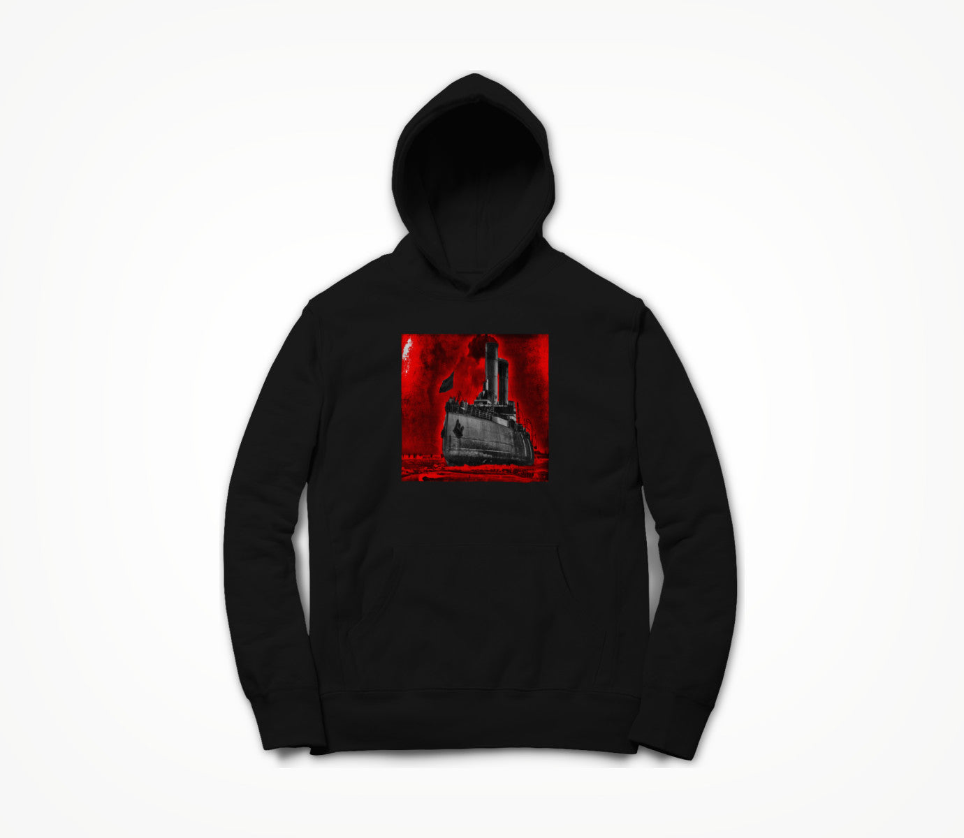 Yermak ICE Breaker on Black Hoodie