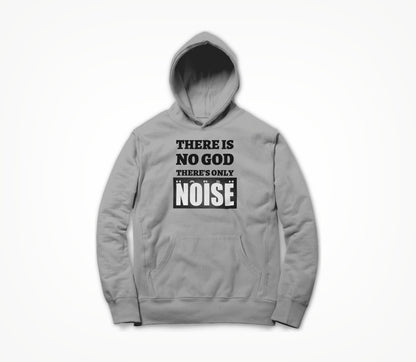 There's Only Harsh Noise - black text Hoodie