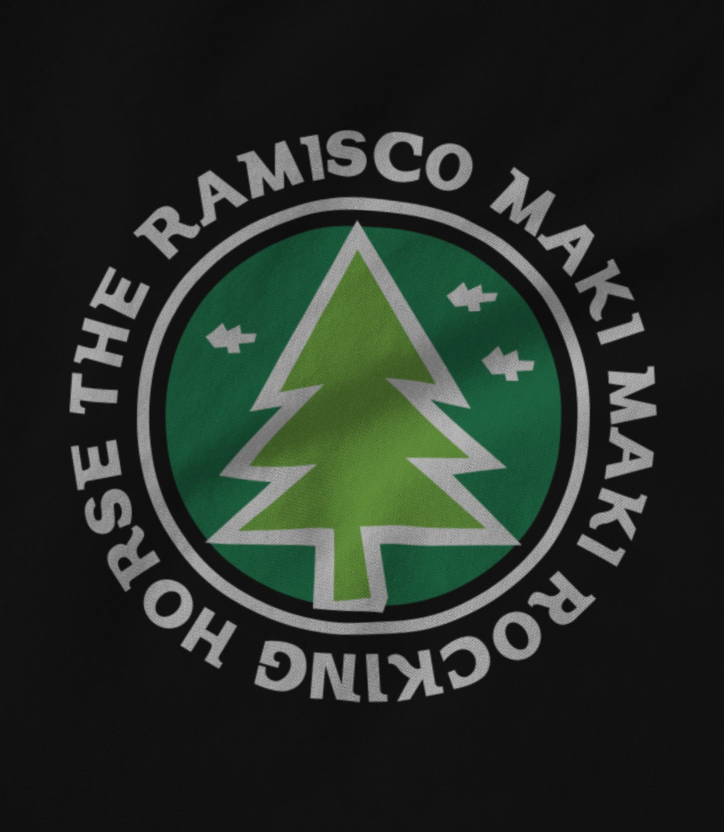 The Ramisco Maki Maki Rocking Horse - Tree Hoodie