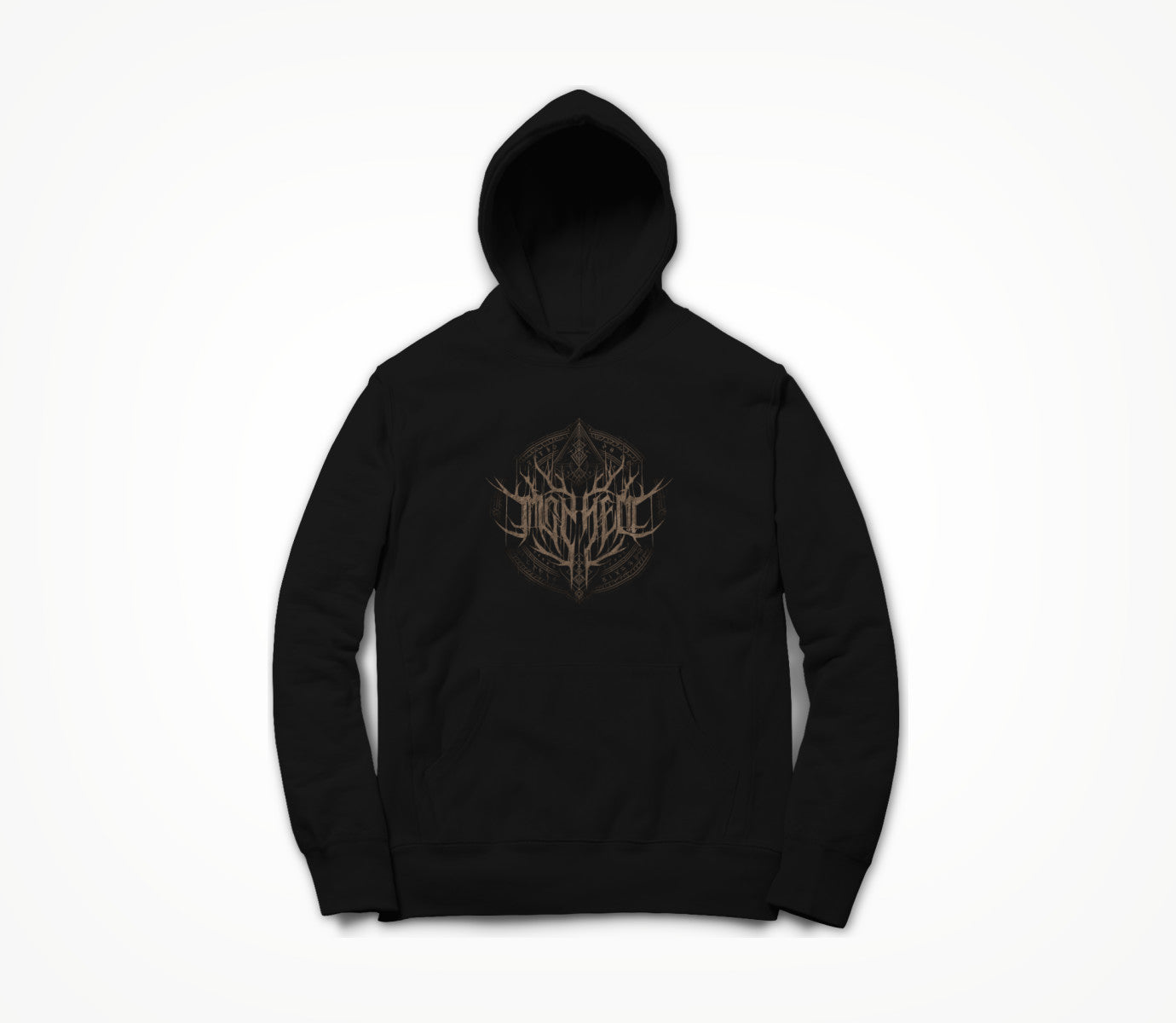 Logo T black Hoodie