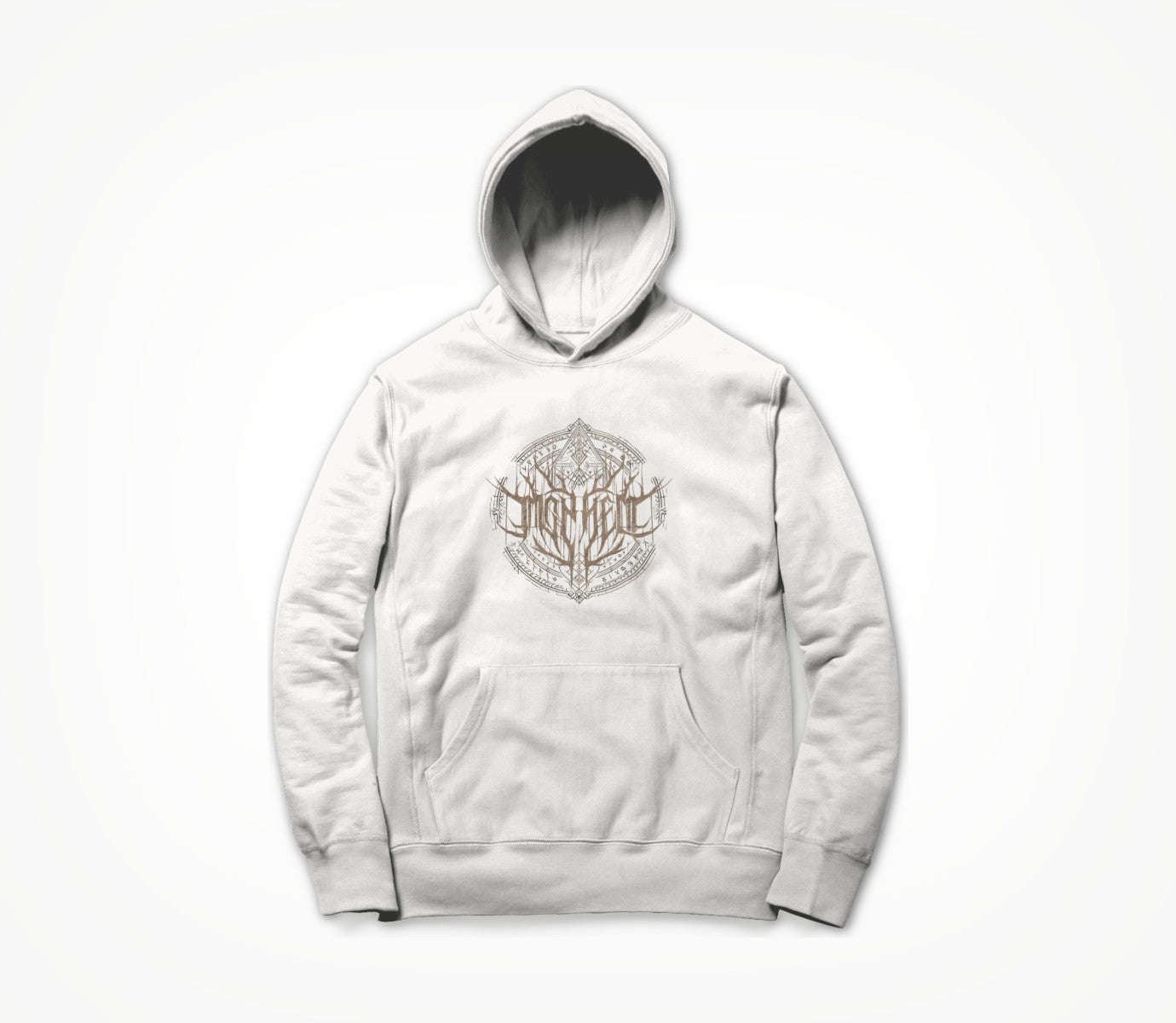 T white logo Hoodie