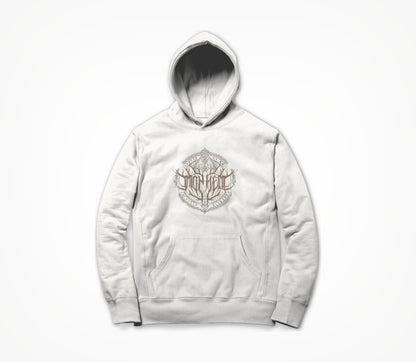 T white logo Hoodie