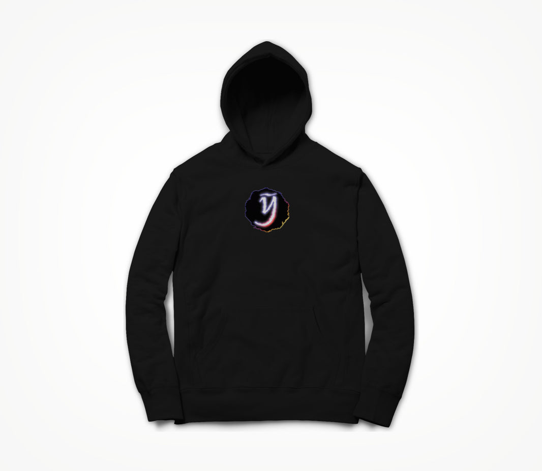 Black T Niwdeyen Logo Hoodie