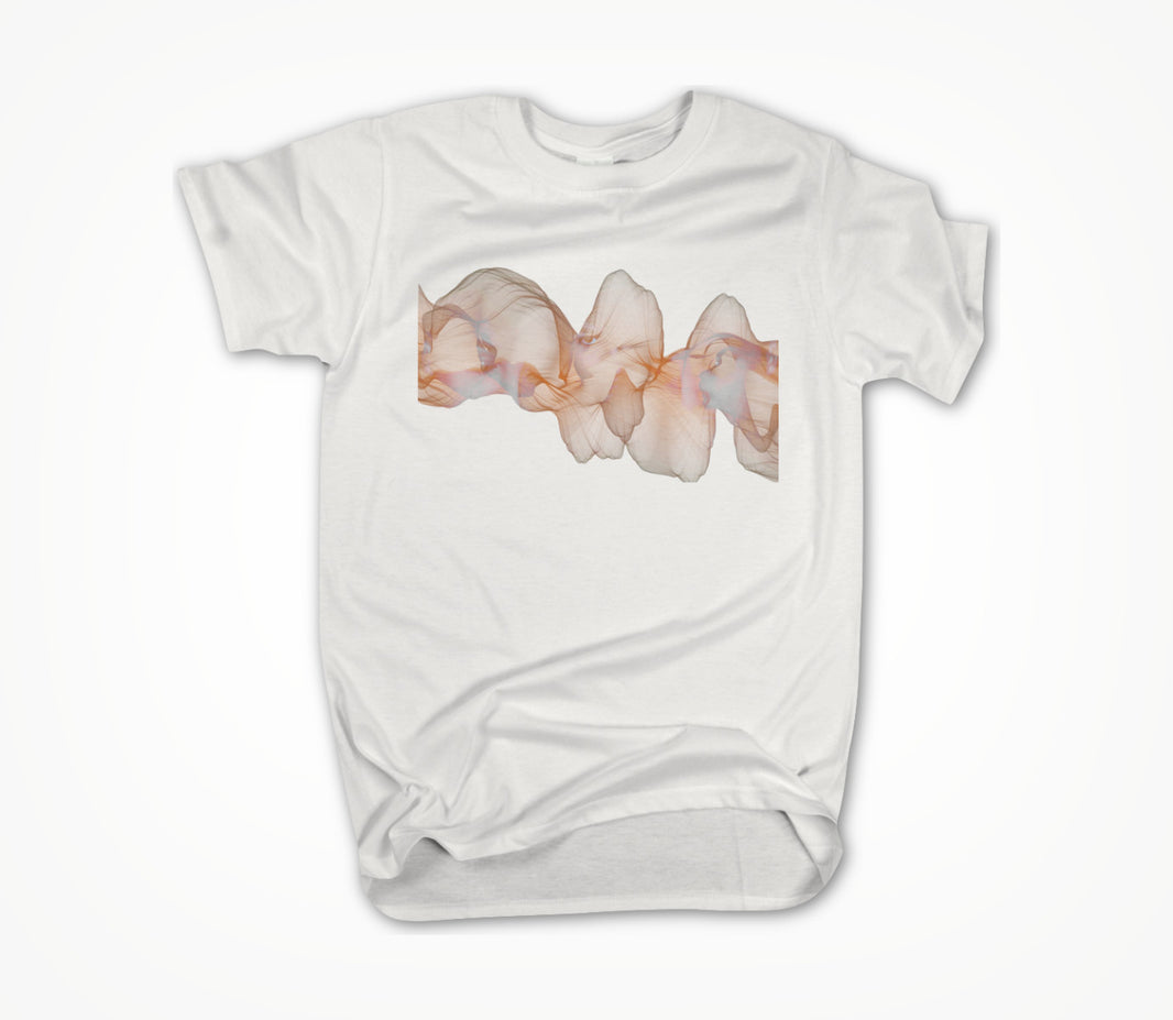 PULSE ORANGE -WHITE- Unisex T-shirt