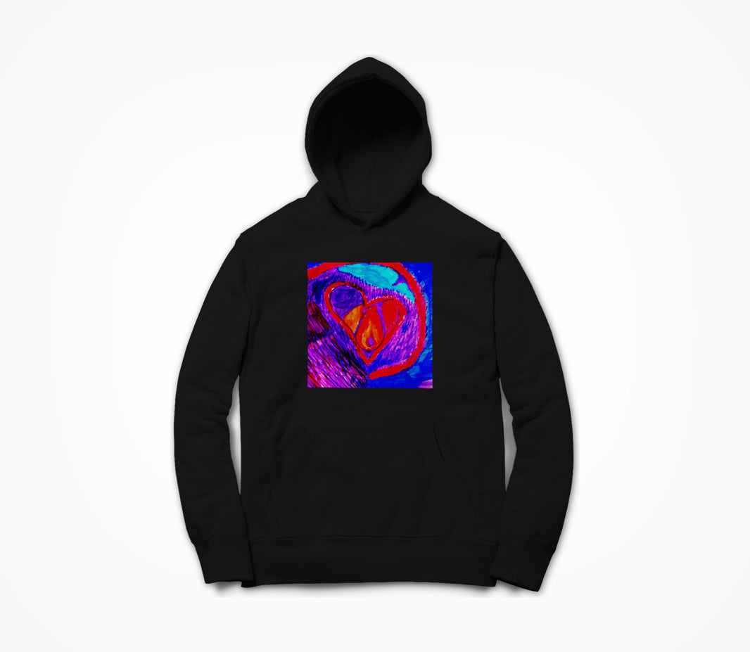 Heart Fire Hoodie
